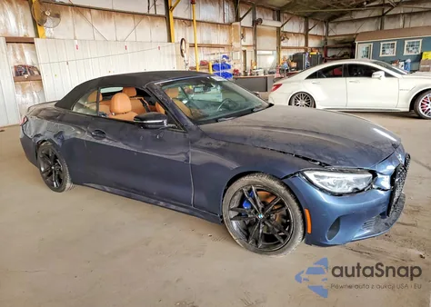 2023 BMW 430I z USA, uszkodzony, nr VIN WBA23AT05PCM82794